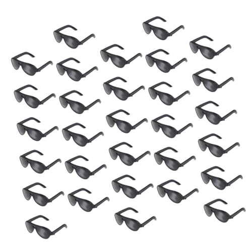 BESPORTBLE 50 Stück Mini Sonnenbrillen für Puppen Trendige Schwarze Accessoires für Puppenhäuser Leicht und Bequem für Kostümspiele und Kreative Bastelprojekte BESPORTBLE 50 Stück Mini Sonnenbrillen für Puppen Trendige Schwarze Accessoires für Puppenhäuser Leicht und Bequem für Kostümspiele und Kreative Bastelprojekte von BESPORTBLE