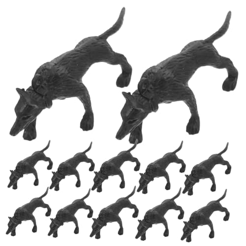 BESPORTBLE 50 Stück Miniaturisierte Polizeihund Figuren Teiliges aus Realistischen Tiermodellen für Kreatives Rollenspiel Fördert die Kognitive Entwicklung und Interaktion bei Kindern für von BESPORTBLE