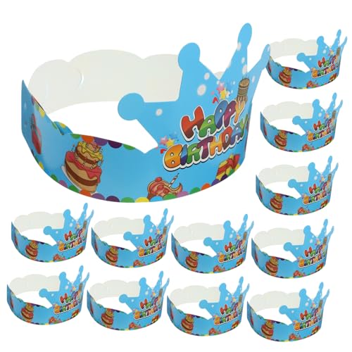 BESPORTBLE 50 Stück Papier Geburtstagskrone Hut für Kindergeburtstagsfeiern Lustige Partyhüte mit Kronenform Leicht und Sicher für und Prinzessinnen BESPORTBLE 50 Stück Papier Geburtstagskrone Hut für Kindergeburtstagsfeiern Lustige Partyhüte mit Kronenform Leicht und Sicher für und Prinzessinnen von BESPORTBLE