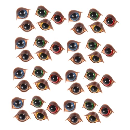 BESPORTBLE 50 Stück Plastische Augen mit Doppel Lid für DIY Projekte Geeignet für Gehäkelte Tiere und Stoffpuppen BESPORTBLE 50 Stück Plastische Augen mit Doppel Lid für DIY Projekte Geeignet für Gehäkelte Tiere und Stoffpuppen von BESPORTBLE