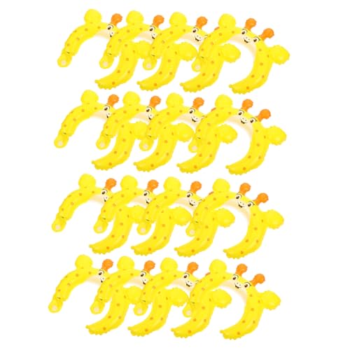 BESPORTBLE 50 Stück Teiliges Aufblasbare Giraffen Folienballons in Leuchtenden Farben Dekorative Tier Haarreifen für Kindergeburtstage und Mottopartys Robustes Aluminiumfolie Material von BESPORTBLE