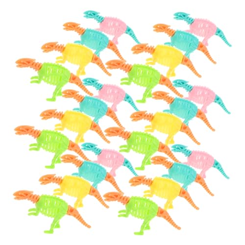BESPORTBLE 50 Stück Teiliges Dinosaurier Skelett für Bunte Dinosaurier Spielzeuge Kreativität Feinmotorik und Fantasievollem für Jungen und Mädchen von BESPORTBLE