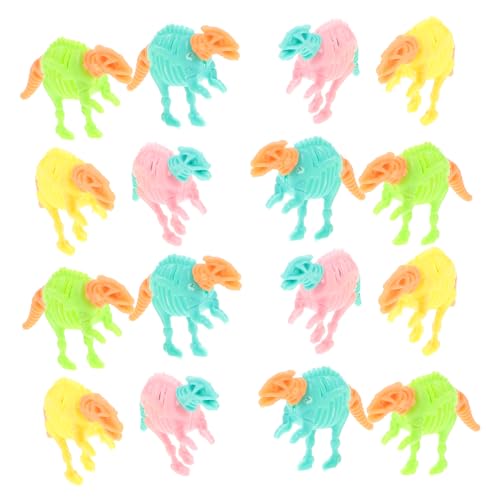 BESPORTBLE 50 Stück Teiliges Dinosaurier Spielzeugset DIY Dinosaurier Skelett Zusammenbau Kit für Jungen und Mädchen Kreative Bastelideen für Bildung und Interesse an Paläontologie von BESPORTBLE