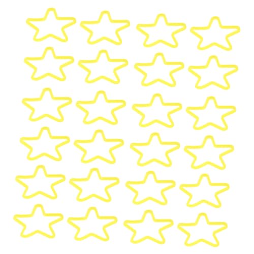 BESPORTBLE 50 Stück Teiliges Gimmick Elastikband Sternform Zaubertrick Requisiten Leichtes Performance Prop für Bühne Party Geburtstag Erwachsene von BESPORTBLE