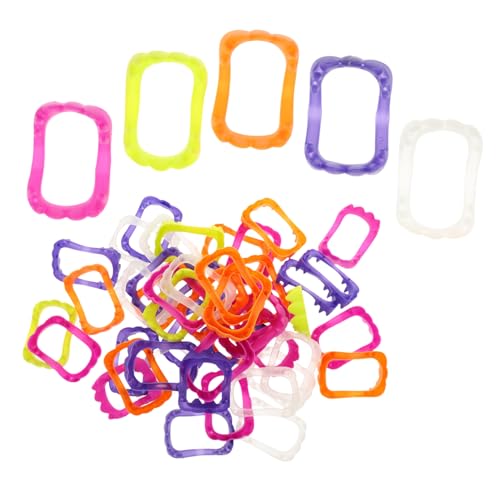 BESPORTBLE 50 Stück Teiliges Halloween Bunte Kunststoff Fake Zähne zum Aufstecken Vielseitige Kostüm Party Requisiten Farbenfrohe Vampir Fangs für Cosplay und Gruselige Mottopartys BESPORTBLE 50 Stück Teiliges Halloween Bunte Kunststoff Fake Zähne zum Aufstecken Vielseitige Kostüm Party Requisiten Farbenfrohe Vampir Fangs für Cosplay und Gruselige Mottopartys von BESPORTBLE