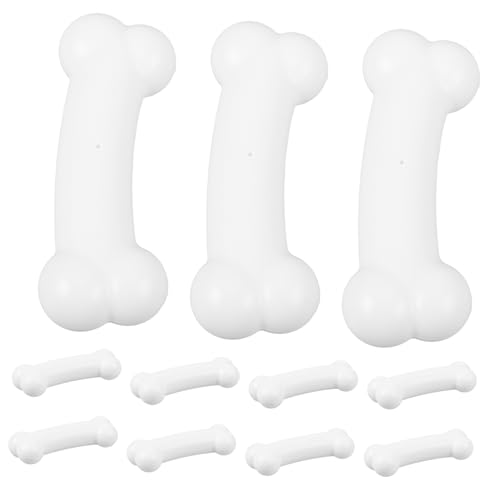 BESPORTBLE 50 Stück Teiliges Halloween Deko Künstliche Knochen Modelle für Party Dekoration Realistische Skelettknochen aus Kunststoff Wiederverwendbar und Leicht zu Handhaben BESPORTBLE 50 Stück Teiliges Halloween Deko Künstliche Knochen Modelle für Party Dekoration Realistische Skelettknochen aus Kunststoff Wiederverwendbar und Leicht zu Handhaben von BESPORTBLE