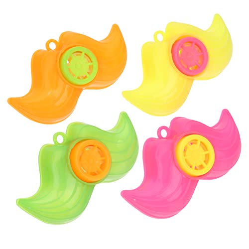 BESPORTBLE 50 Stück Teiliges Kinderpfeifen mit Kreativen Bartformen Bunte Partyspielzeuge für Kleinkinder Robustes Material als Mitgebsel für Geburtstagsfeiern Weihnachten Zufällige Farbe von BESPORTBLE