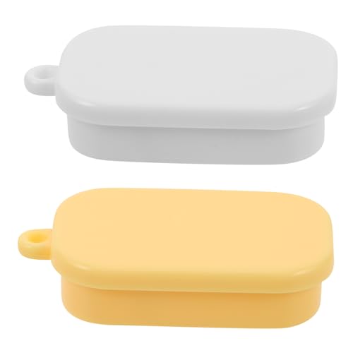 BESPORTBLE 50 Stück Teiliges Miniatur Lunchbox mit Funktionalen Fächern Realistische Snackbehälter für Puppenhaus Küche Pädagogisches zur Essensorganisation und Fantasievollen Rollenspielen von BESPORTBLE