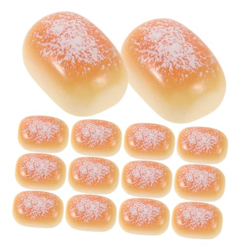 BESPORTBLE 50 Stück Teiliges Miniatur-Resin-brotset mit Realistischen Kokosnuss-toastdetails Vielseitig für DIY-küchen Puppenhausdekoration Langlebige Miniatur-Food-Modelle für Kreative BESPORTBLE 50 Stück Teiliges Miniatur-Resin-brotset mit Realistischen Kokosnuss-toastdetails Vielseitig für DIY-küchen Puppenhausdekoration Langlebige Miniatur-Food-Modelle für Kreative von BESPORTBLE