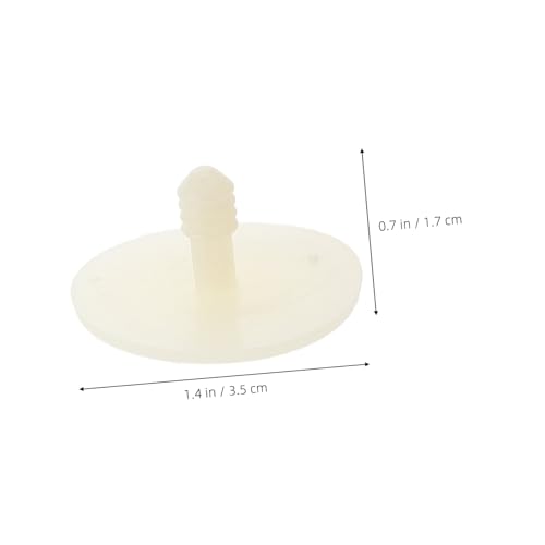 BESPORTBLE 50 Stück Teiliges Puppengelenke Kunststoff Gelenke für DIY Puppenherstellung Bewegliche Tiergelenke Bastelzubehör für Bären und Spielzeugarm Gelenkteile von BESPORTBLE