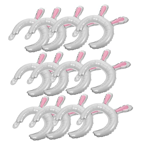 BESPORTBLE 50 Stück Teiliges Tierkopf Folienballon Aufblasbare Kinderkopfband Deko Leichtes Langlebiges Partyzubehör für Mädchengeburtstag Halloween Vielseitige Tiermotive Einfaches Design von BESPORTBLE