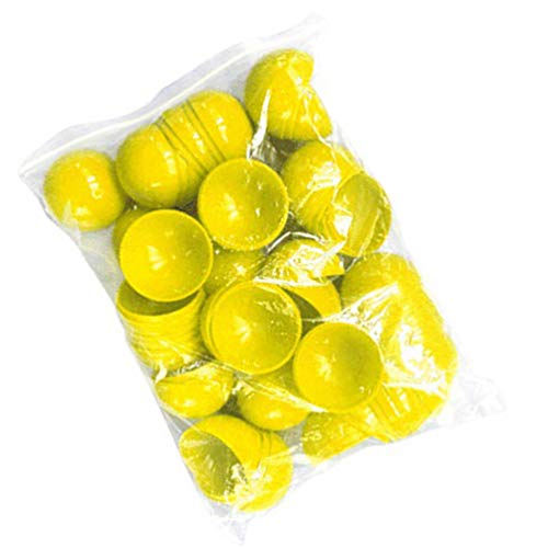 BESPORTBLE 50 Stücke Lotterie Ball Lottobälle Spielball Lotteriekugeln Kinderspielzeug für Weihnachten Xmas Familienspiele Partyspiele Party Dekoration Supplies 4cm Gelb von BESPORTBLE