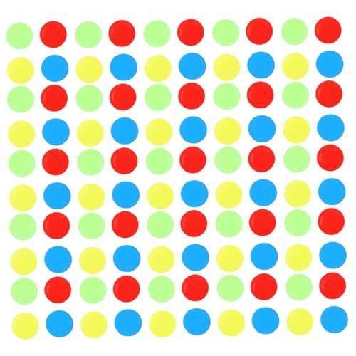 BESPORTBLE 500 Stück Teiliges Kunststoff Bingo Chips Bunte Zählmarker für Spiele und Mathe Lernen Transparente Kunststoffscheiben Zufällige Farben für Klassenzimmer und BESPORTBLE 500 Stück Teiliges Kunststoff Bingo Chips Bunte Zählmarker für Spiele und Mathe Lernen Transparente Kunststoffscheiben Zufällige Farben für Klassenzimmer und von BESPORTBLE