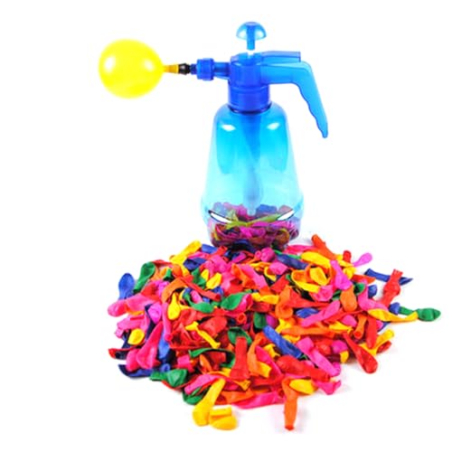 BESPORTBLE 500Stücke Wasserballonpumpe Mit Bunten Ballons Schnelle Befüllung Für Kinderpartys Und Poolspiele Für Spannende Wasserschlachten Im Freien BESPORTBLE 500Stücke Wasserballonpumpe Mit Bunten Ballons Schnelle Befüllung Für Kinderpartys Und Poolspiele Für Spannende Wasserschlachten Im Freien von BESPORTBLE