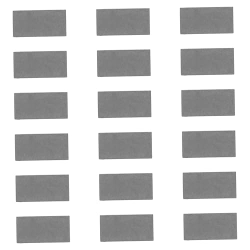 BESPORTBLE 50Stücke Bausteine Realistische Mauersteine für Perfektes Bastelmaterial für Architekturmodelle Verbessert Hand Auge Koordination und Feinmotorik von BESPORTBLE