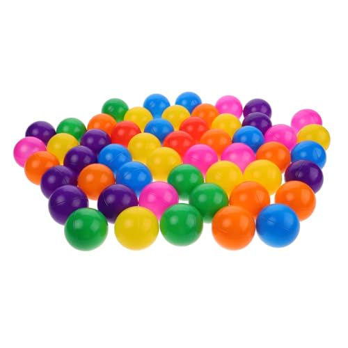 BESPORTBLE 50Stücke Kunststoff Ozeanbälle für Leuchtende Farben Bruchsicher für Spielplätze und Sommerpartys mit Netzbeutel BESPORTBLE 50Stücke Kunststoff Ozeanbälle für Leuchtende Farben Bruchsicher für Spielplätze und Sommerpartys mit Netzbeutel von BESPORTBLE