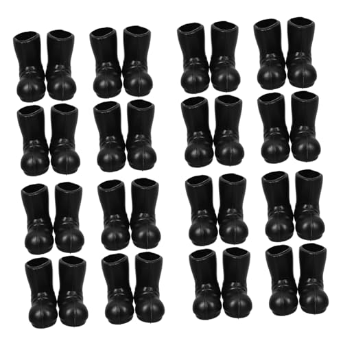 BESPORTBLE 50Stücke Mini Weihnachtsmann Schuhe Modelle Lebensechte Weihnachtsstiefel Deko Für Weihnachtsbaum Puppenhaus Und Tischdeko Weihnachtsschuhe Zum Basteln Und Dekorieren von BESPORTBLE
