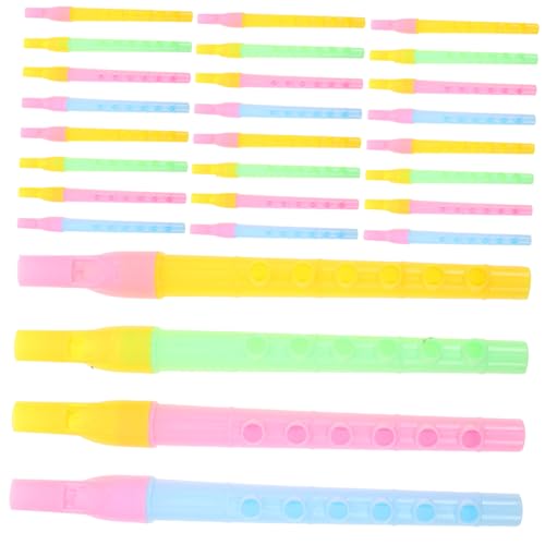 BESPORTBLE 50pcs Plastikflöte Für Kinder Anfänger Klarinette Tragbares Windinstrument Kleinkind Praxis Recorder Kindermusikinstrument Musikspielzeug von BESPORTBLE
