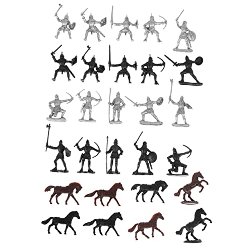 BESPORTBLE 56Stücke Teiliges Mittelalterliches Ritter Spielzeugset Klassische Soldaten Figuren aus Kreatives Handwerk für zur Dekoration BESPORTBLE 56Stücke Teiliges Mittelalterliches Ritter Spielzeugset Klassische Soldaten Figuren aus Kreatives Handwerk für zur Dekoration von BESPORTBLE