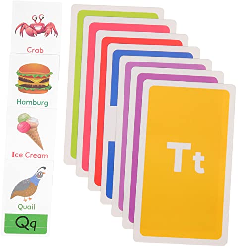 BESPORTBLE 58Blätter Lernspielzeug Für Kleinkinder Frühförderung Flashkarten Mit Farben Formen Tieren Und ABC Sensorisches Für Jahren BESPORTBLE 58Blätter Lernspielzeug Für Kleinkinder Frühförderung Flashkarten Mit Farben Formen Tieren Und ABC Sensorisches Für Jahren von BESPORTBLE