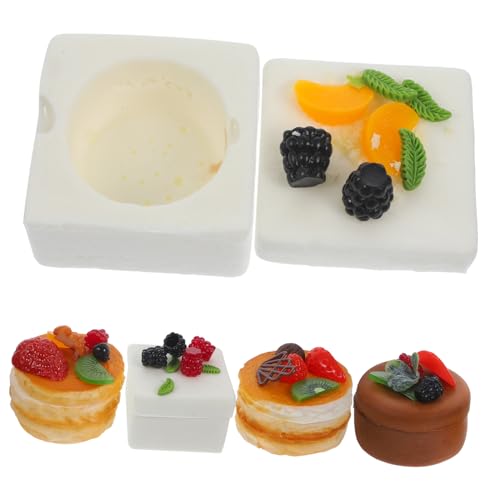 BESPORTBLE 5Sätze Kuchenförmiges DIY Aufbewahrungsboxen für Teiliges für Kreative Spielideen Dekorativer Stauraum für Küche und Kinderzimmer von BESPORTBLE