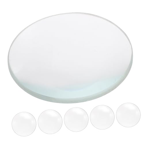 BESPORTBLE 5Stücke Doppelkonvexe Glaslinse Durchmesser Brennweite Optische Für Laboranwendungen Präzise Herstellung Sicht Für Physikalische Experimente von BESPORTBLE