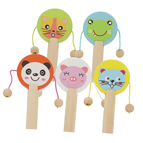 BESPORTBLE 5Stücke Holzspielzeug Rasselset Pädagogisches Musikinstrument Für Lustige Cartoon Designs Für Kleinkinder Für Jahre Fördert Kreativität Und Musikverständnis BESPORTBLE 5Stücke Holzspielzeug Rasselset Pädagogisches Musikinstrument Für Lustige Cartoon Designs Für Kleinkinder Für Jahre Fördert Kreativität Und Musikverständnis von BESPORTBLE