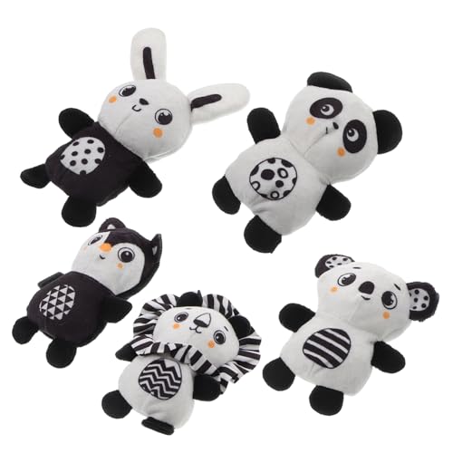 BESPORTBLE 5Stücke Interaktive Plüsch Fingerpuppen Pädagogisches Spielset Mit Attraktiven Tiermotiven Für Geschichtenzeit Bad Kinderpartys Für Junge Mädchen Jahre von BESPORTBLE