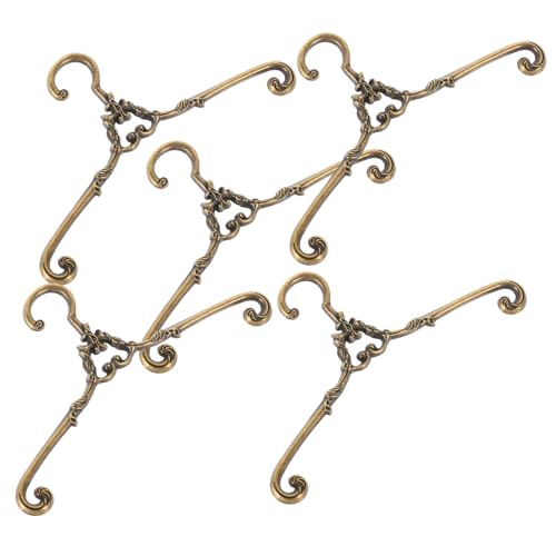 BESPORTBLE 5Stücke Kleiderbügel Für Puppen Vintage Puppenbekleidungsbügel Antikbronze Für Puppenhaus Möbel Und Puppenstuben Zubehör BESPORTBLE 5Stücke Kleiderbügel Für Puppen Vintage Puppenbekleidungsbügel Antikbronze Für Puppenhaus Möbel Und Puppenstuben Zubehör von BESPORTBLE