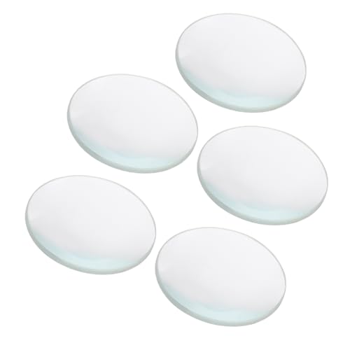 BESPORTBLE 5Stücke Konvexe Glaslinse Durchmesser Brennweite Optische Für Wissenschaftliche Experimente Und Klassenzimmer Demonstrationen von BESPORTBLE