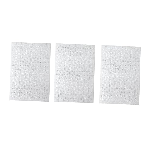 BESPORTBLE 5Stücke Leere Puzzles Zum Selbstgestalten Kreatives Und Basteln DIY Puzzle Für Teile Pro Puzzle von BESPORTBLE