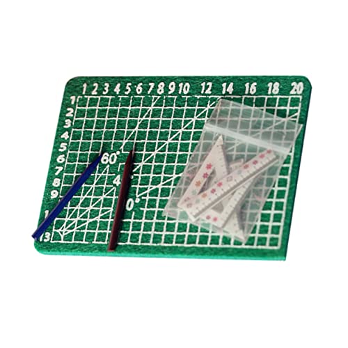 BESPORTBLE 5Stücke Lineal Und Schneidematten Für Kreative Bastelprojekte Und Puppenhaus Dekoration Stift Nicht Enthalten BESPORTBLE 5Stücke Lineal Und Schneidematten Für Kreative Bastelprojekte Und Puppenhaus Dekoration Stift Nicht Enthalten von BESPORTBLE