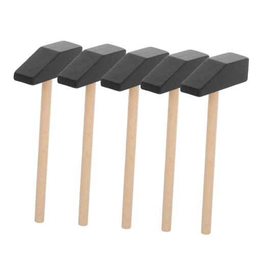 BESPORTBLE 5stücke Mini Holzhammer Für Junge Mädchen Aus Solidem Holz Sicher Für Kleinkinder Fördert Kreativität Und Motorische Fähigkeiten Beim DIY-basteln Und Spielen BESPORTBLE 5stücke Mini Holzhammer Für Junge Mädchen Aus Solidem Holz Sicher Für Kleinkinder Fördert Kreativität Und Motorische Fähigkeiten Beim DIY-basteln Und Spielen von BESPORTBLE