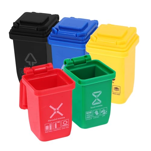 BESPORTBLE 5Stücke Mini Mülleimer Für Puppenhaus Niedliche Sortierung Abfallbehälter Mülltonnen Für Zubehör Für Kreative Szenen Farbvariationen Zufällig BESPORTBLE 5Stücke Mini Mülleimer Für Puppenhaus Niedliche Sortierung Abfallbehälter Mülltonnen Für Zubehör Für Kreative Szenen Farbvariationen Zufällig von BESPORTBLE