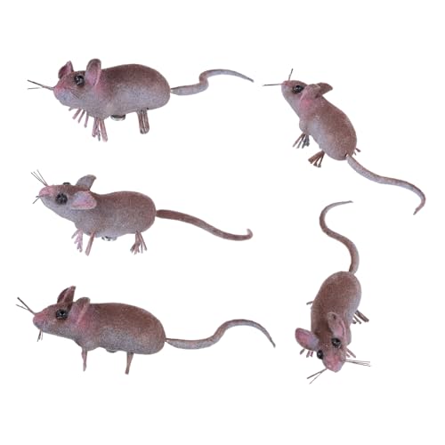 BESPORTBLE 5Stücke Mini Simulierte Mäuse Modelle Realistische Mikro Landschaft Deko Figuren Für Miniaturgärten Und Lernspielzeug Hochwertige Simulation Mäuse Dekoration BESPORTBLE 5Stücke Mini Simulierte Mäuse Modelle Realistische Mikro Landschaft Deko Figuren Für Miniaturgärten Und Lernspielzeug Hochwertige Simulation Mäuse Dekoration von BESPORTBLE