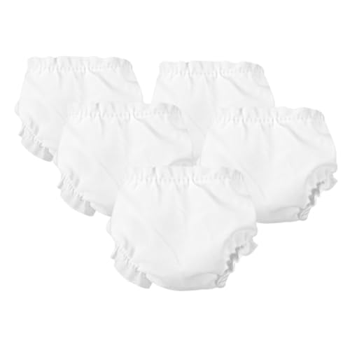BESPORTBLE 5Stücke Puppenunterwäsche Für Puppen Flexible Unterhosen Aus Weichem Material Zubehör Für Puppen Und Rollenspiele von BESPORTBLE
