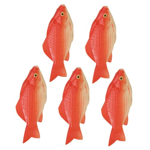BESPORTBLE 5Stücke Realistische Fischfiguren Für Aquarien Dekorative Simulation Ausgefallene Karpfenfisch Ornamente Für Unterwasserdekoration Und Lehrmodelle BESPORTBLE 5Stücke Realistische Fischfiguren Für Aquarien Dekorative Simulation Ausgefallene Karpfenfisch Ornamente Für Unterwasserdekoration Und Lehrmodelle von BESPORTBLE