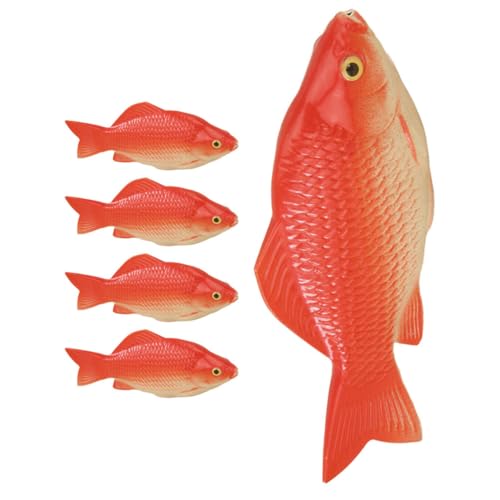 BESPORTBLE 5Stücke Simulationsfischmodell Dekorative Karpfenfiguren für Aquarien und Kinderzimmer Realistische Fischdekoration Leicht und Langlebig BESPORTBLE 5Stücke Simulationsfischmodell Dekorative Karpfenfiguren für Aquarien und Kinderzimmer Realistische Fischdekoration Leicht und Langlebig von BESPORTBLE