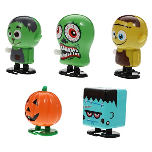 BESPORTBLE 5Stücke Teiliges Aufziehspielzeug für Halloween Cartoon Spielzeuge für Lustigen Motiven für Halloween Party von BESPORTBLE