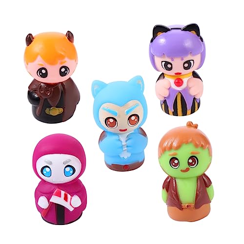 BESPORTBLE 5Stücke Teiliges Halloween Fingerpuppen aus Kreatives für Fördert Fantasie und Interaktion für Jungen und Designs für Halloween Feiern BESPORTBLE 5Stücke Teiliges Halloween Fingerpuppen aus Kreatives für Fördert Fantasie und Interaktion für Jungen und Designs für Halloween Feiern von BESPORTBLE