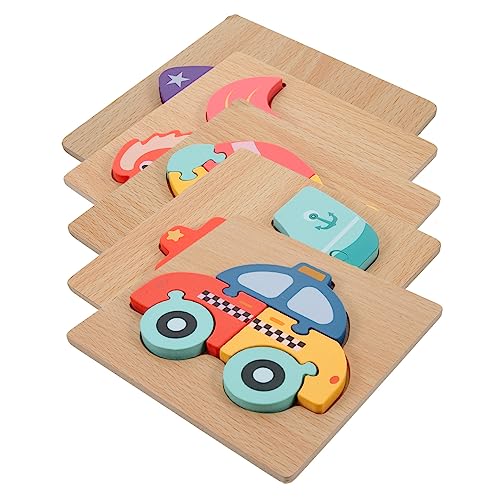 BESPORTBLE 5Stücke Teiliges Holz Lernpuzzle Für Bildungsrätsel Mit Tieren Verkehrsmitteln Und Formen Pädagogisches Für Kleinkinder Motorischen Fähigkeiten BESPORTBLE 5Stücke Teiliges Holz Lernpuzzle Für Bildungsrätsel Mit Tieren Verkehrsmitteln Und Formen Pädagogisches Für Kleinkinder Motorischen Fähigkeiten von BESPORTBLE