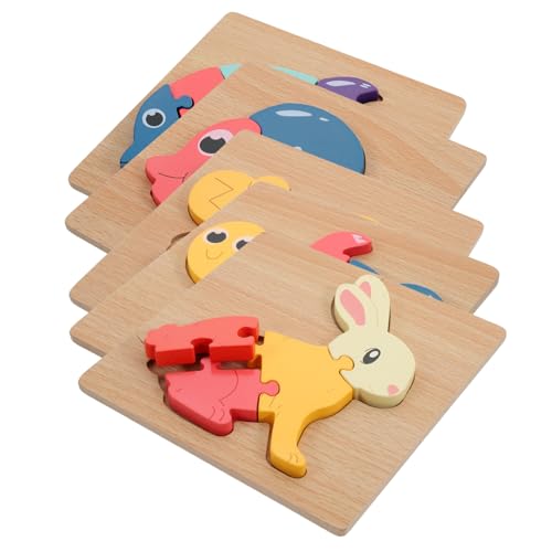 BESPORTBLE 5Stücke Teiliges Holzpuzzle für Kleinkinder Montessori mit Tieren und Verkehrsmitteln Fördert Kognitive Fähigkeiten und Kreatives für Ab Jahr BESPORTBLE 5Stücke Teiliges Holzpuzzle für Kleinkinder Montessori mit Tieren und Verkehrsmitteln Fördert Kognitive Fähigkeiten und Kreatives für Ab Jahr von BESPORTBLE