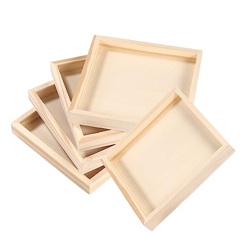 BESPORTBLE 5Stücke Teiliges Holzschalen Für Puzzlespielzeug Puzzle Organizer Quadratische Halterschalen Aus Langlebigem Holz Und Leicht Zu Reinigen BESPORTBLE 5Stücke Teiliges Holzschalen Für Puzzlespielzeug Puzzle Organizer Quadratische Halterschalen Aus Langlebigem Holz Und Leicht Zu Reinigen von BESPORTBLE