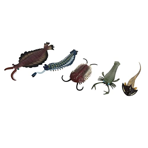 BESPORTBLE 5Stücke Teiliges Simulierte Meerestiermodelle Realistische Ocean Creature Spielzeuge für Fördert Kreativität und Vorstellungskraft für Kleine von BESPORTBLE