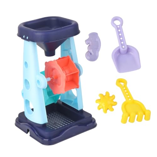 BESPORTBLE 5Stücke Teiliges Strandspielzeug Set Kreatives Sandspielzeug Mit Sandschaufel Und Sandwerkzeugen Für Blau Zubehörfarbe Zufällig BESPORTBLE 5Stücke Teiliges Strandspielzeug Set Kreatives Sandspielzeug Mit Sandschaufel Und Sandwerkzeugen Für Blau Zubehörfarbe Zufällig von BESPORTBLE