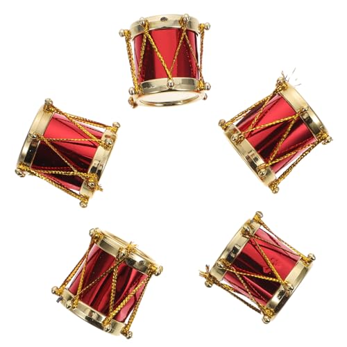 BESPORTBLE 5Stücke Trommel Puppenhaus Dekoration für Mini und Szenen Realistisches Design Glatte Oberfläche Mini Musikinstrument für Kreative Wohnkultur BESPORTBLE 5Stücke Trommel Puppenhaus Dekoration für Mini und Szenen Realistisches Design Glatte Oberfläche Mini Musikinstrument für Kreative Wohnkultur von BESPORTBLE
