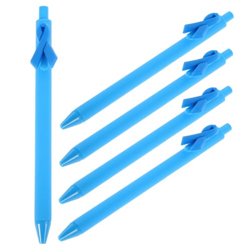 BESPORTBLE 5pcs Einzigartige Ribbon -stifte Party Kreativer Kugelschalterstifte Kugelstockstifte Fun Stifte Note Nehmen Stiftbandgeformte Kugelschreiberstifte von BESPORTBLE