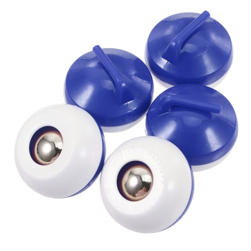 BESPORTBLE 5pcs Miniatur -Curling -bälle Für Indoor -Tabletop -Spiele Tragbares Und Lustiges Curling -Spiel Für Kinder Desktop Curling Accessoires von BESPORTBLE
