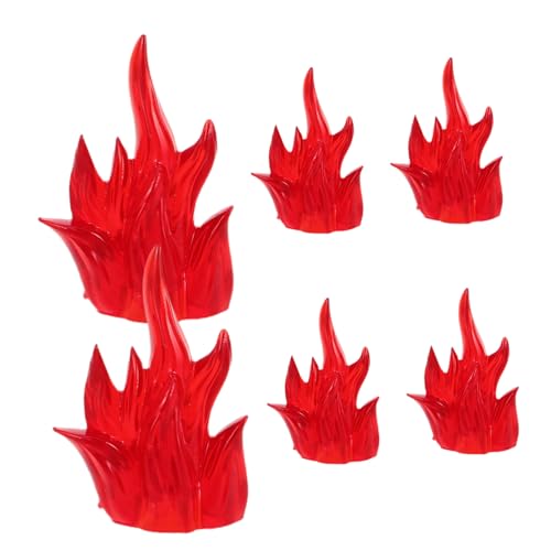 BESPORTBLE 6 Kreative Flammenblöcke: Miniatur-feuereffekte Für Kinder, Pädagogisches Bauspielzeug Mit Halloween-Feuer-Requisiten – Fördert Die Fantasie Und Den Spielspaß BESPORTBLE 6 Kreative Flammenblöcke: Miniatur-feuereffekte Für Kinder, Pädagogisches Bauspielzeug Mit Halloween-Feuer-Requisiten – Fördert Die Fantasie Und Den Spielspaß von BESPORTBLE