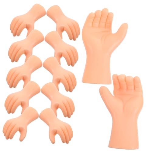 BESPORTBLE 6 Paare Kleine Kunststoff Puppenhände Ersatzteile Realistische Miniatur Handmodelle DIY Puppenzubehör für Basteln und Dekoration BESPORTBLE 6 Paare Kleine Kunststoff Puppenhände Ersatzteile Realistische Miniatur Handmodelle DIY Puppenzubehör für Basteln und Dekoration von BESPORTBLE